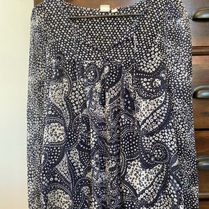 Gap Paisley Blouse